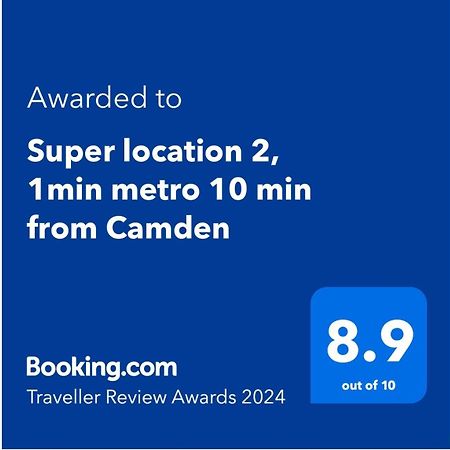 Super Location 2, 1Min Metro 10 Min From Camden Apartamento Londres Exterior foto