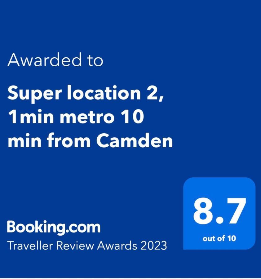 Super Location 2, 1Min Metro 10 Min From Camden Apartamento Londres Exterior foto