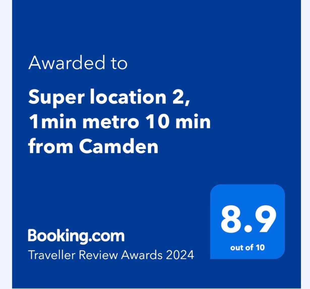Super Location 2, 1Min Metro 10 Min From Camden Apartamento Londres Exterior foto